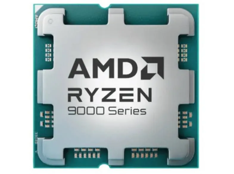 Processeur AMD Ryzen 9 9900X 12 Cœurs 4,4 GHz Base 5,6 GHz Turbo Graphiques intégrés - processeur vue principale