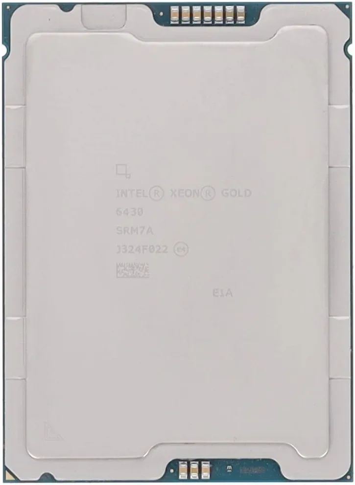 Processeur HPE Intel Xeon Gold 6430 32 Cœurs 2,1 GHz Base 3,4 GHz Turbo DDR5 ECC - processeur vue principale
