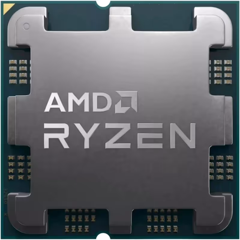 Processeur AMD Ryzen 5 7500X3D 6 Cœurs 4 GHz Base 4,5 GHz Turbo Radeon intégrée - processeur vue principale