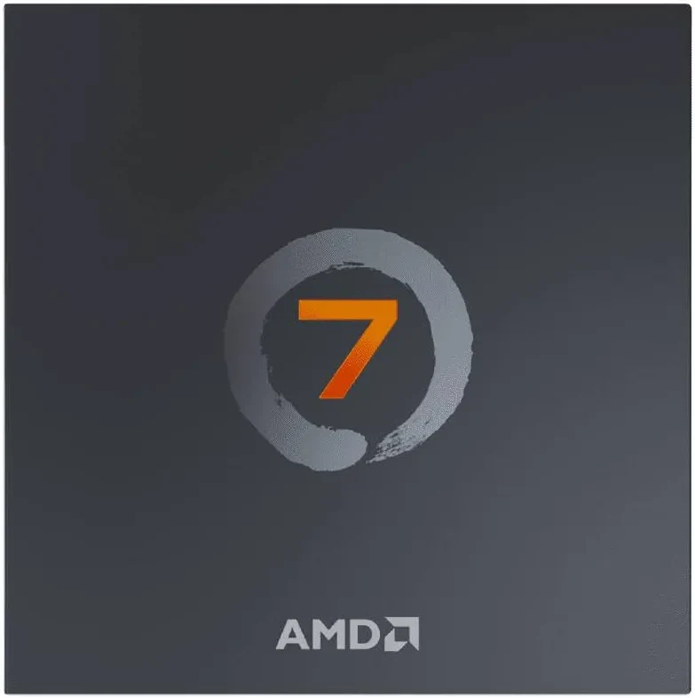 Processeur AMD Ryzen 7 7700 8 Cœurs 3,8 GHz Base 5,3 GHz Turbo Radeon Graphics Boîte - vue 3