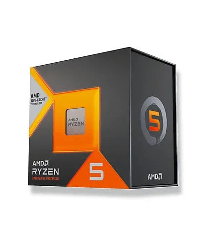 Processeur AMD Ryzen 5 7500X3D 6 coeurs 4,0 GHz 4,5 GHz Turbo 3D V-Cache Socket AM5 Boîte - processeur vue principale