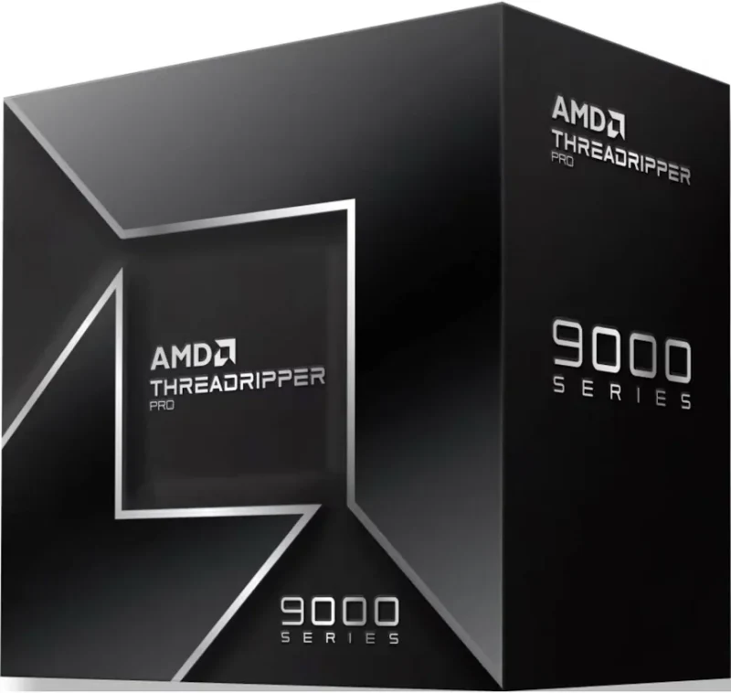 Processeur AMD Ryzen Threadripper PRO 9975WX 32 coeurs 4 GHz Base 5,4 GHz Turbo Socket sTR5 - processeur vue principale