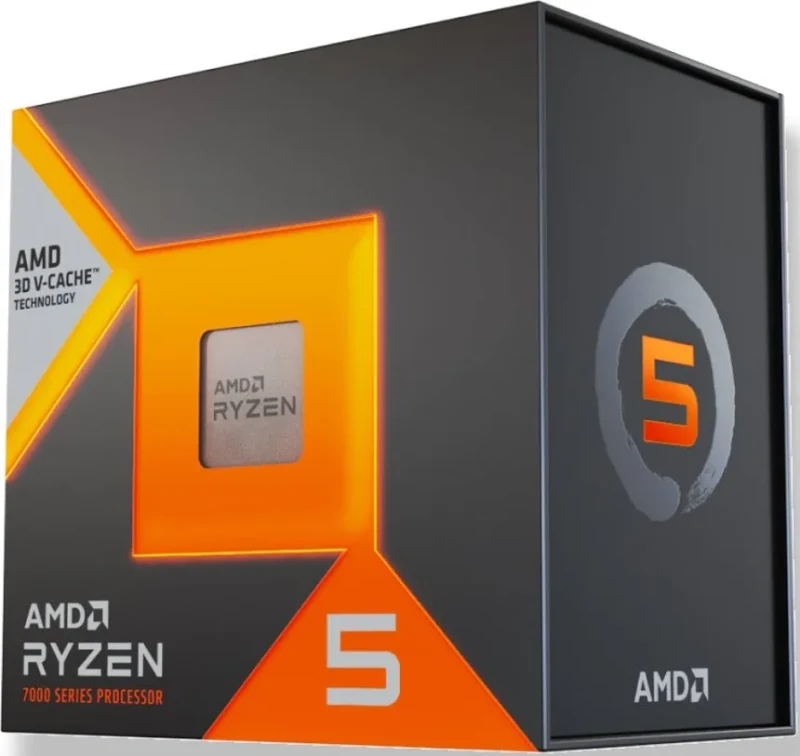 Processeur AMD Ryzen 5 7600X3D 4,1 GHz 96 Mo L3 Socket AM5 - processeur vue principale