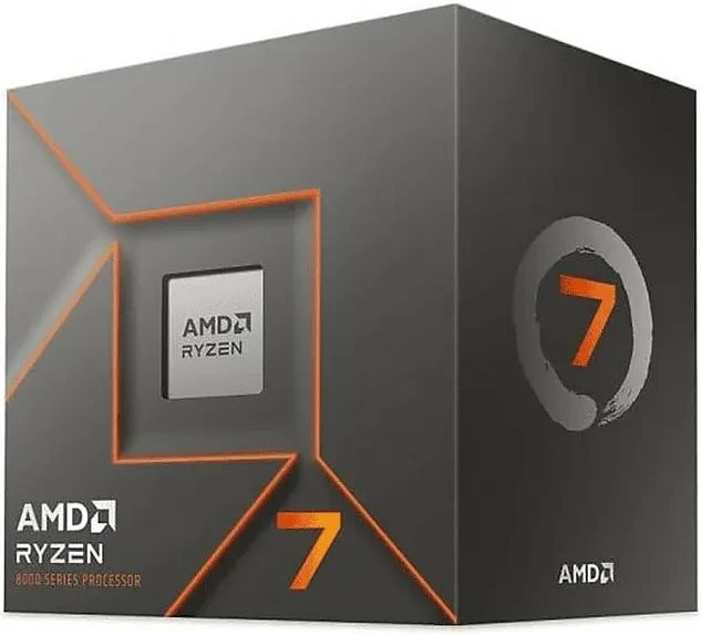 AMD Ryzen 7 8700F (4.1 / 5GHz) (100-100001590) - processeur vue principale