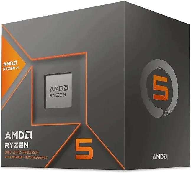Boîtier AMD Ryzen 5 8600G 4,3/5 GHz - processeur vue principale