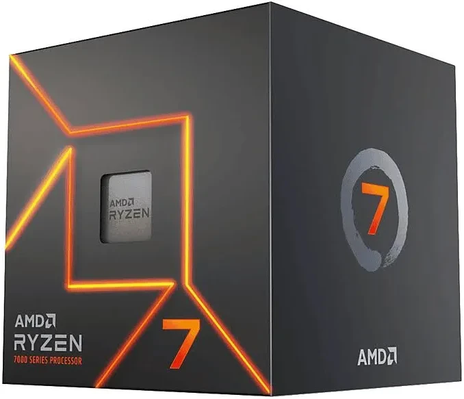 AMD Ryzen 7 7700 3,8/5,3 GHz - processeur vue principale