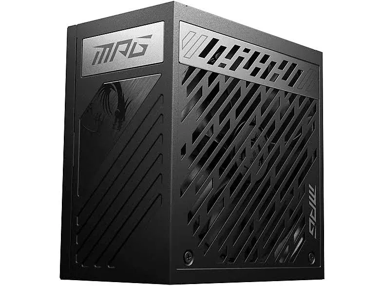 Alimentation PC modulaire MSI MPG A850G PCIE5 850W 80 PLUS Gold noir - alimentation vue principale