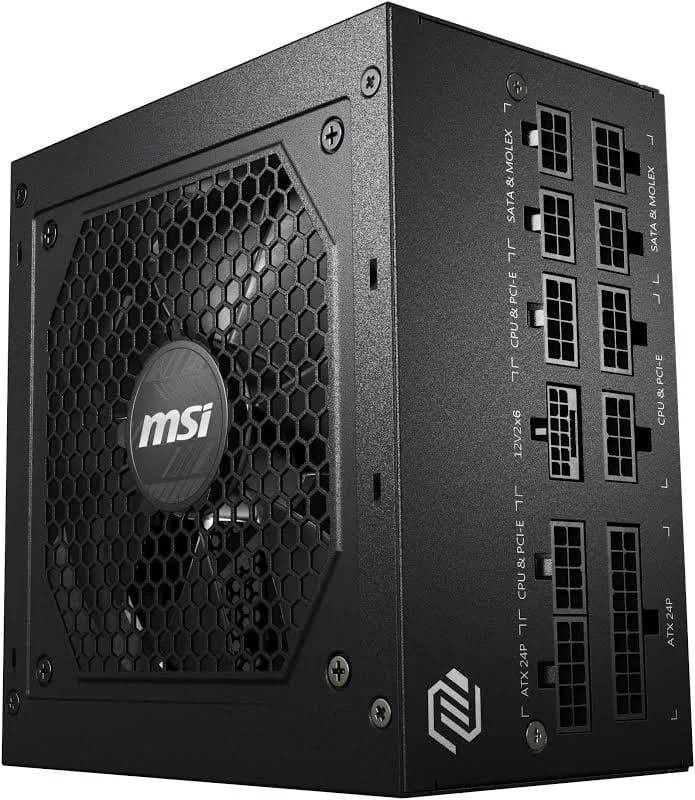 Alimentation PC modulaire MSI MAG A850GL PCIE5 850W 80 PLUS Gold noir - image 4