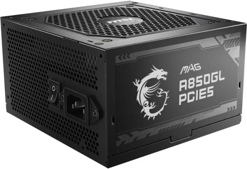 Alimentation PC modulaire MSI MAG A850GL PCIE5 850W 80 PLUS Gold noir - image 3