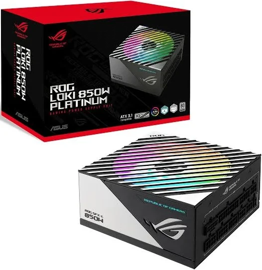 Alimentation PC modulaire ASUS ROG Loki SFX-L ARGB 850W 80 PLUS Platinum noir - image 5