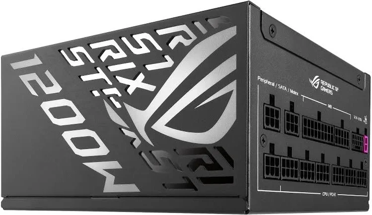 Alimentation PC modulaire ASUS ROG Strix 1200W 80 PLUS Platinum noir - image 5