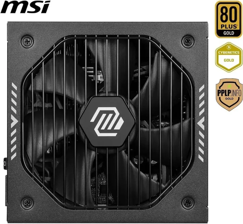 Alimentation PC modulaire MSI MAG A750GLS PCIE5 750W 80 PLUS Gold noir - image 3