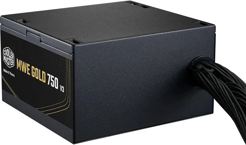 Alimentation PC non modulaire Cooler Master MWE V3 750W 80 PLUS Gold noir - image 3