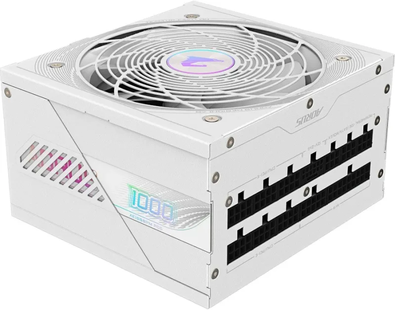 Alimentation PC non modulaire Gigabyte AORUS Elite P1000W 1000W 80 PLUS Platinum Blanc - image 3