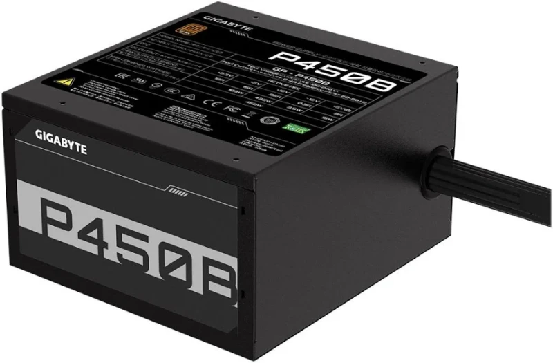 Alimentation PC non modulaire Gigabyte P450B ATX12V 2.31 450W 80 PLUS Bronze Noir - image 2