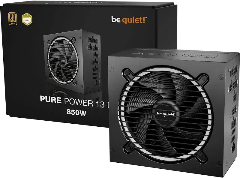 Alimentation PC modulaire Be Quiet Pure Power 13 M 850W 80 PLUS Gold Noir - image 2