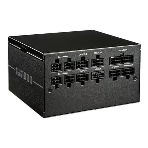 Alimentation PC modulaire Cooler Master ELITE GOLD 1000W 80 PLUS Gold noir - alimentation vue principale
