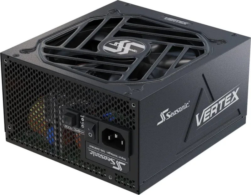 Seasonic ATX 1200W 80+ Gold - VERTEX GX-1200 - alimentation vue principale