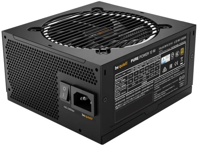 be quiet! ATX 1200W - Pure Power 12 M 80+ Gold - BN346 - image 3
