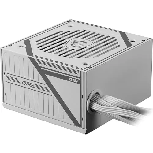 MSI ATX 650W  80 + Bronze  MAG A650BNL Blanc - alimentation vue principale
