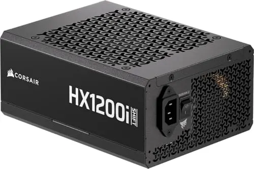 Corsair ATX 1200W - 80+ Platinum - HX1200i SHIFT - alimentation vue principale