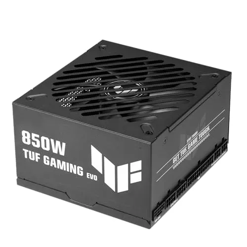 Asus ATX 850W - 80+ Gold - TUF Gaming 850G EVO Noir - alimentation vue principale