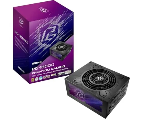 ASRock Phatom Gaming PG-1600G Gold alimentation  modulaire 1600 watt - alimentation vue principale