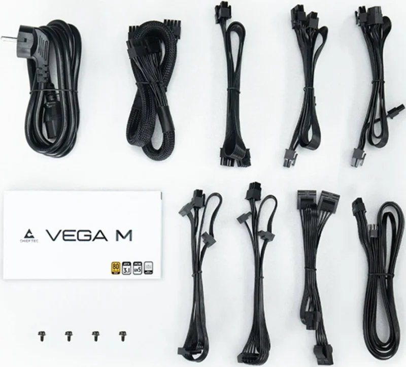 Vega PPG-750-C unité d''alimentation d''énergie 20+4 pin ATX ATX Noir alimentation  modulaire 750 watt - image 5