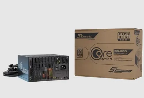 Core GC-850 ATX 3.1 alimentation  850 watt - alimentation vue principale