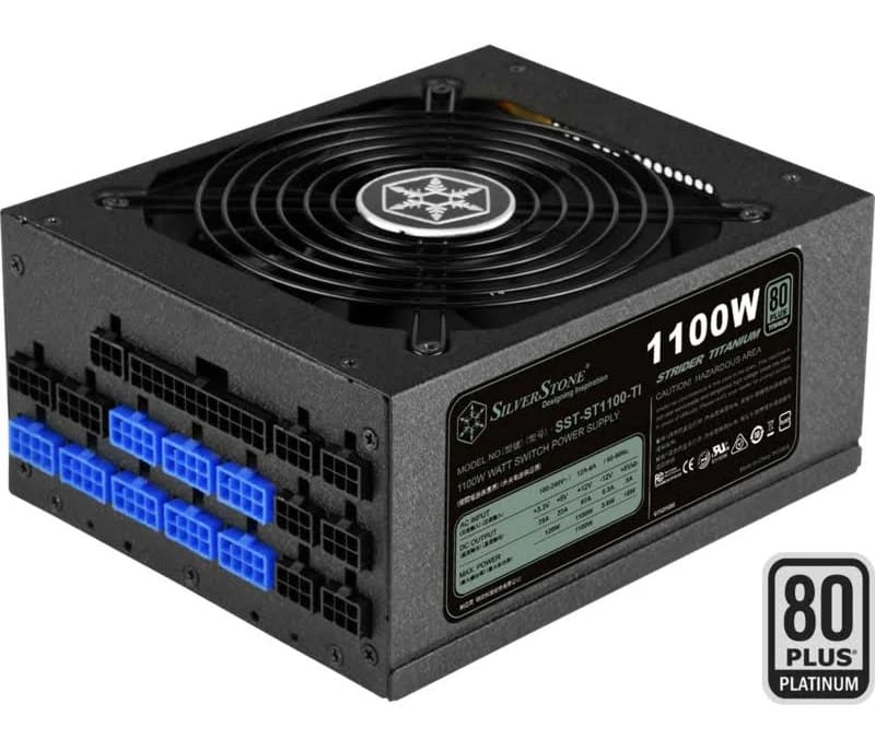 SST-ST1100-TI v2.0 alimentation  modulaire 1100 watt - alimentation vue principale