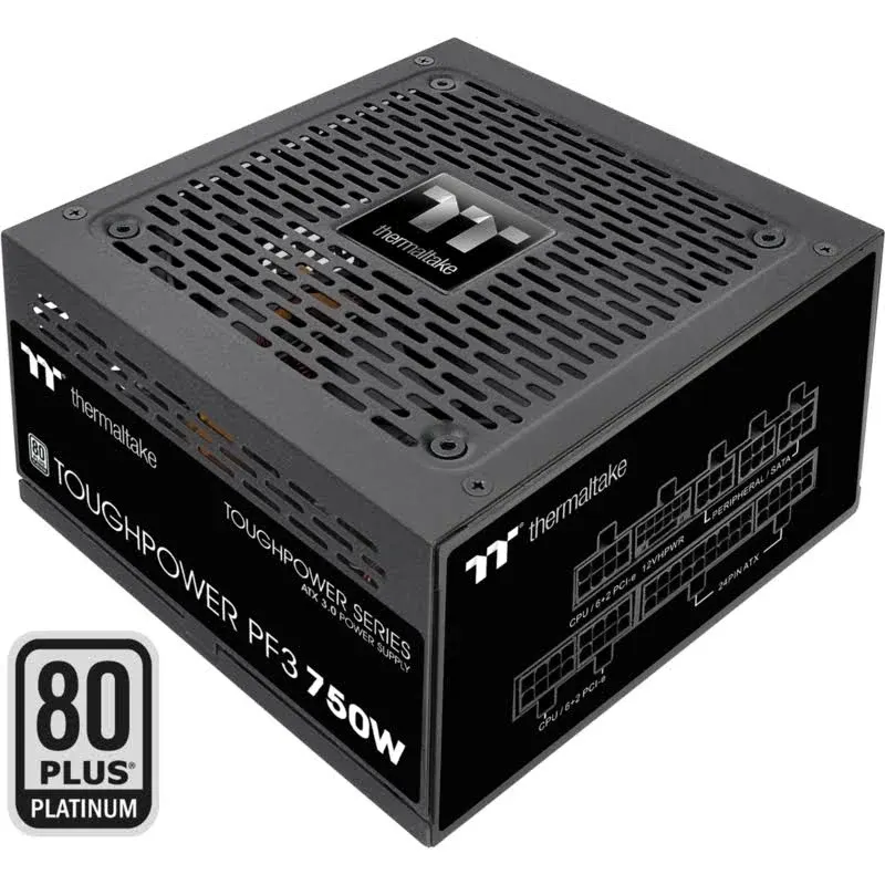Toughpower PF3, alimentation  modulaire 750 watt - alimentation vue principale