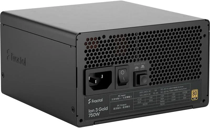 ION Gold 3 Black alimentation  modulaire 750 watt - image 2