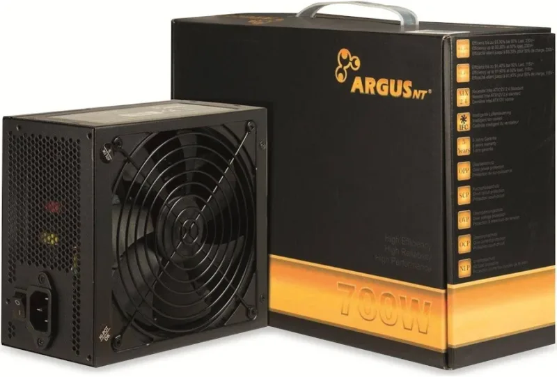 ArgusNT GPS-700 unité d''alimentation d''énergie 20+4 pin ATX ATX Noir alimentation  700 watt - image 3