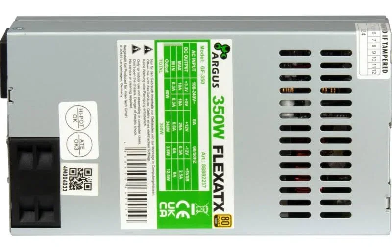 PSU IPC FLEX-ATX GF-350 alimentation  350 watt - alimentation vue principale