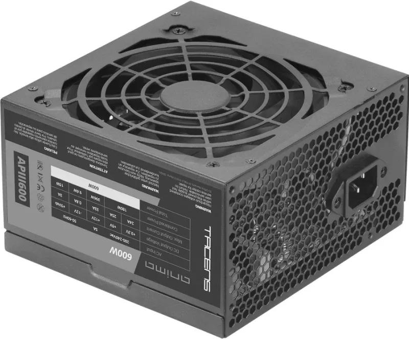 Tacens Anima APIIII600 600W 80 Plus Bronze - alimentation vue principale