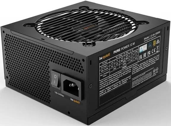be quiet! Pure Power 12 M unité d'alimentation d'énergie 1000 W 20+4 pin ATX ATX Noir - image 4