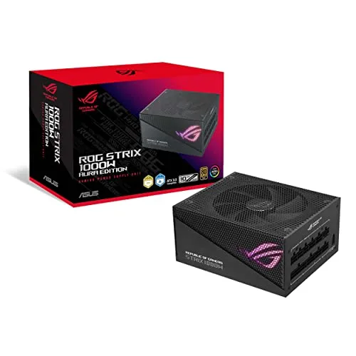 ASUS ROG Strix 1000W Gold Aura Edition 80 Plus Gold Modulaire - alimentation vue principale