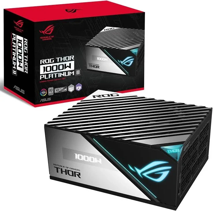ASUS ROG Thor 1000W Platinum II 80 Plus Platinum modulaire - alimentation vue principale