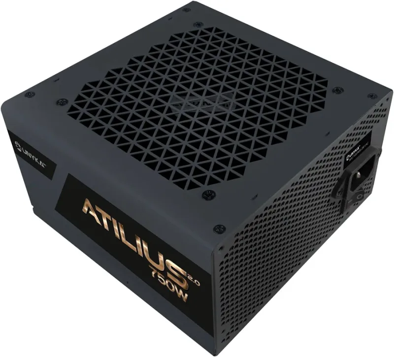 UNYKAch Atilius 2.0 Noir 750W 80 Plus Bronze - alimentation vue principale