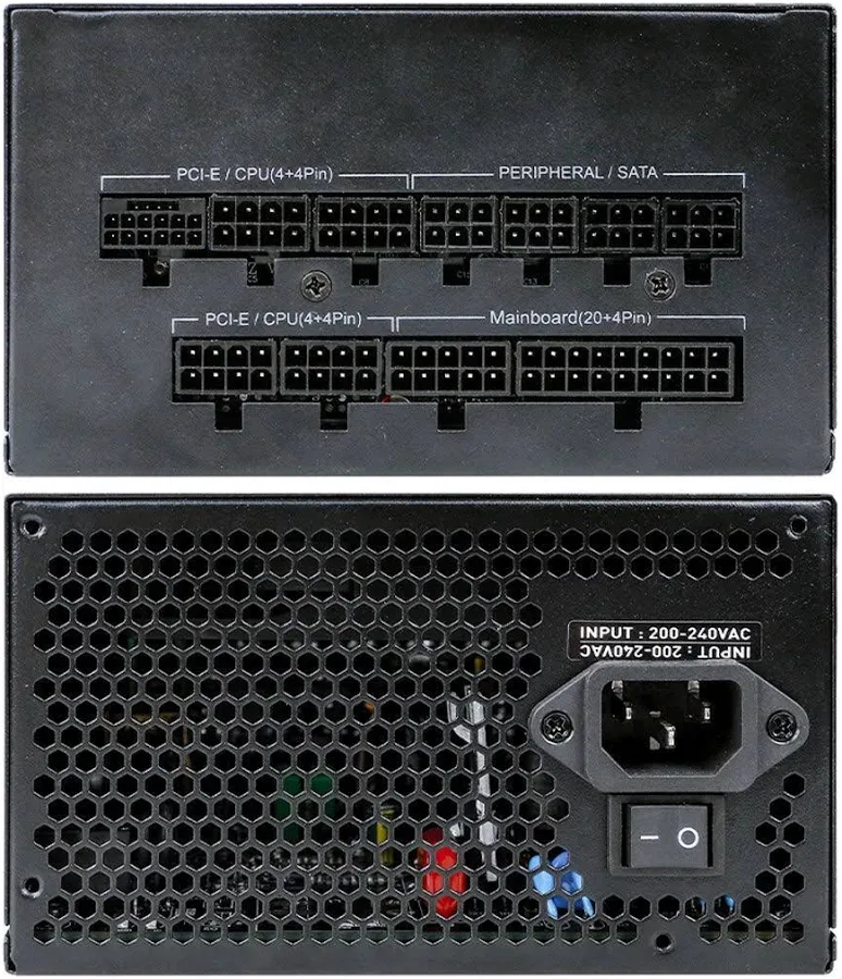 Deep Gaming Energy-V 850 W PCIe 5.0 80 Plus Gold entièrement modulaire - image 4