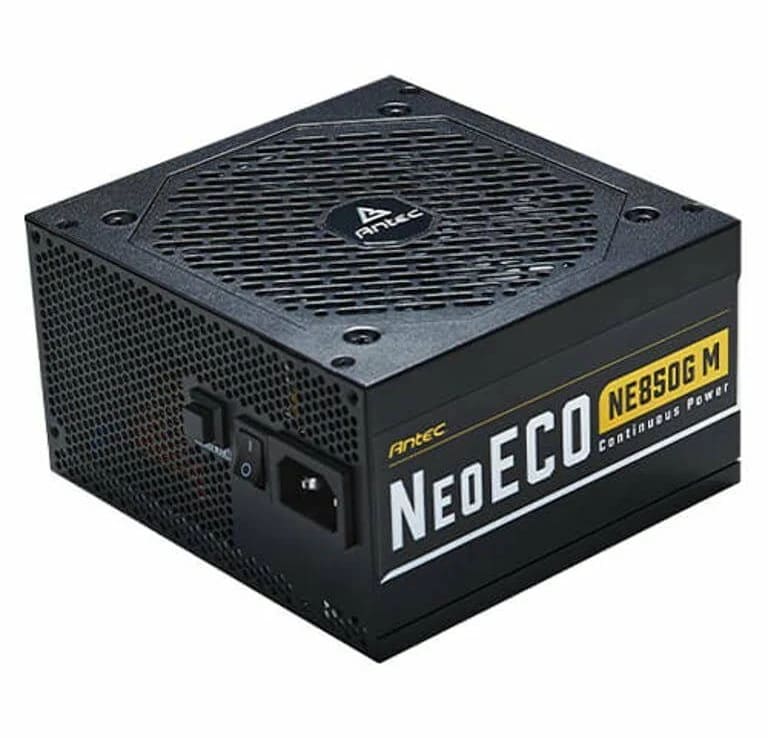 Antec Neo ECO Modular NE850G M EC unité d'alimentation d'énergie 850 W 20+4 pin ATX ATX Noir - alimentation vue principale
