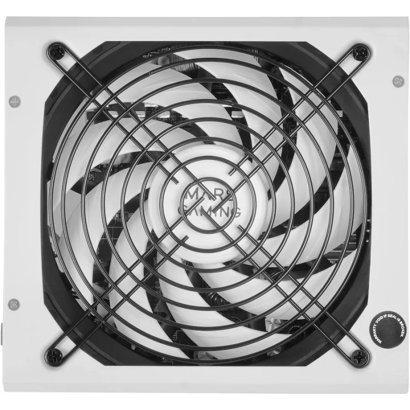 Mars Gaming MPZE750M 750W 80 Plus Argent Entièrement Modulaire Blanc - alimentation vue principale