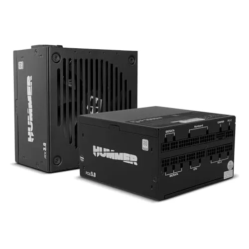 Alimentation NOX Hummer P 1000W PCIE 5.0 ATX 3.0 80 Plus Platinum - alimentation vue principale