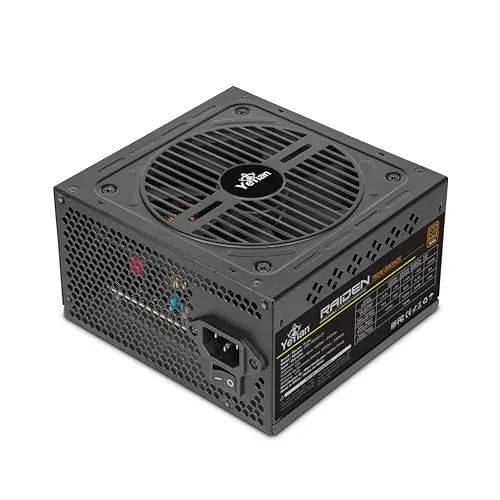 Yeyian Raiden 750W 80 Plus Bronze Noir - alimentation vue principale