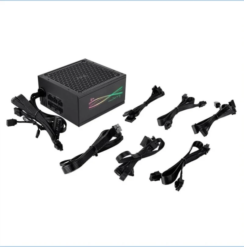 Aerocool LUXPRORGB1000M Alimentation RVB semi-modulaire 1000W 80plus Gold +90% ATX 3.0 Pcie 5.0 - image 3