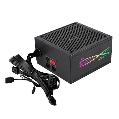 Aerocool LUXPRORGB550M Alimentation RVB semi-modulaire 550W 80plus Bronze +88% - alimentation vue principale