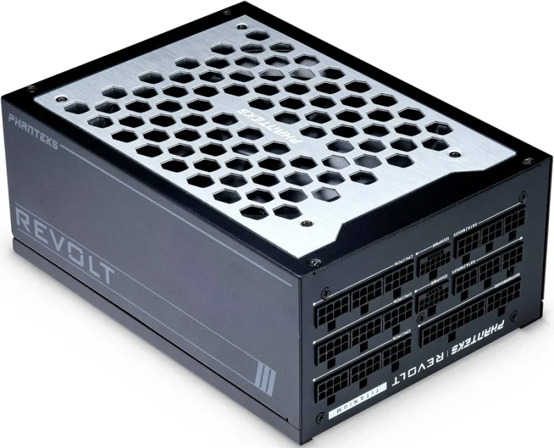 Phanteks Revolt 1600W 80 Plus Platinum Modulaire - alimentation vue principale