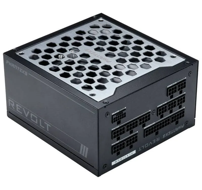 Phanteks Revolt 1200W 80 Plus Platinum Modulaire - alimentation vue principale