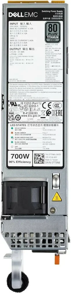 DELL 450-AMJC unité d'alimentation d'énergie 700 W - image 4