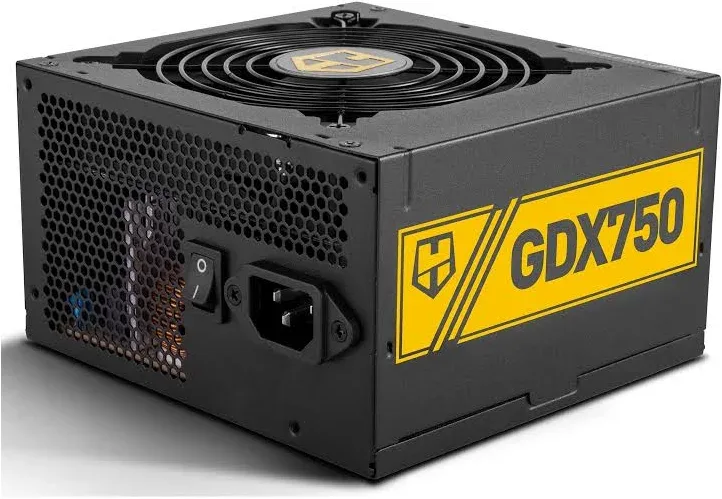 Nox Hummer GDX 750W PCIE 5.0 80 Plus Or - alimentation vue principale